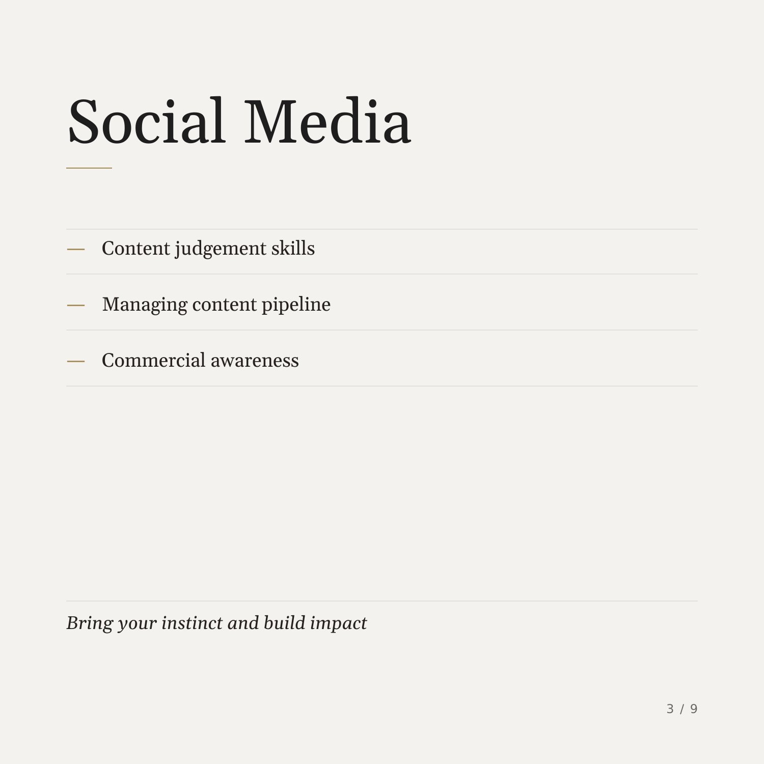 Job advertisement slide 3